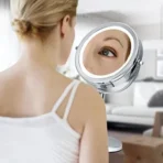 Καθρέφτης δύο όψεων TOOL-0041, με φωτισμό LED, 10x zoom - Image 4