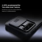 NILLKIN θήκη CamShield Pro για Samsung Galaxy A56 5G, μαύρη - Image 2