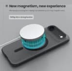 NILLKIN θήκη Super Frosted Shield Pro Magnetic για Apple iPhone 17 Air, διάφανη/μαύρη - Image 2