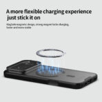 NILLKIN θήκη CamShield Prop Magnetic για Apple iPhone 17 Pro Max, διάφανη/μαύρη - Image 2