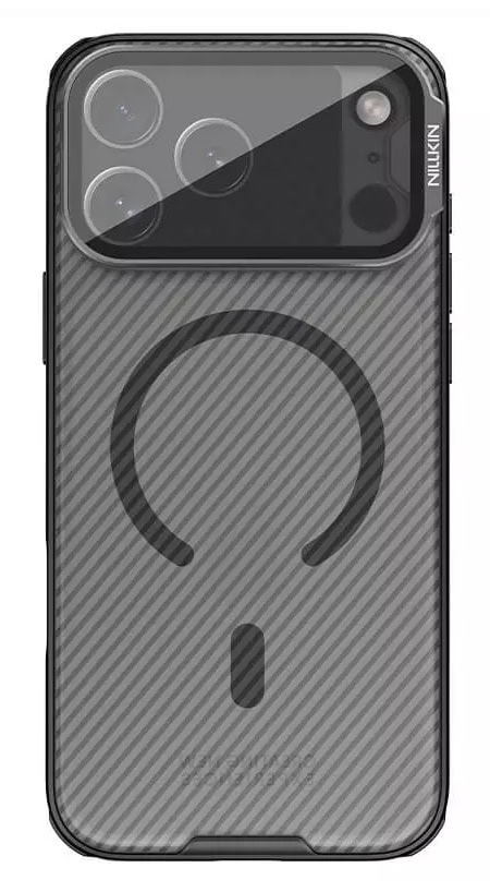 6902048304161 NILLKIN θήκη CamShield Prop Magnetic για Apple iPhone 17 Pro Max, διάφανη/μαύρη - Image 1