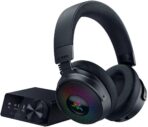 Razer KRAKEN V4 Pro – Wireless 7.1 RGB Gaming Headset – Sound Card – Haptic Feedback – PC/PS5/PS4