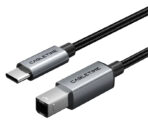 CABLETIME καλώδιο USB-C σε USB Type B CT-CMBM1, 480Mbps, 1m, μαύρο