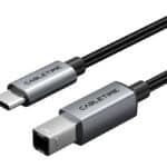 CABLETIME καλώδιο USB-C σε USB Type B CT-CMBM1, 480Mbps, 1m, μαύρο