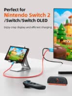 CABLETIME καλώδιο USB-C σε HDMI CT-CMHD4P, 4K/60Hz, PD100W, 2m, κόκκινο - Image 2