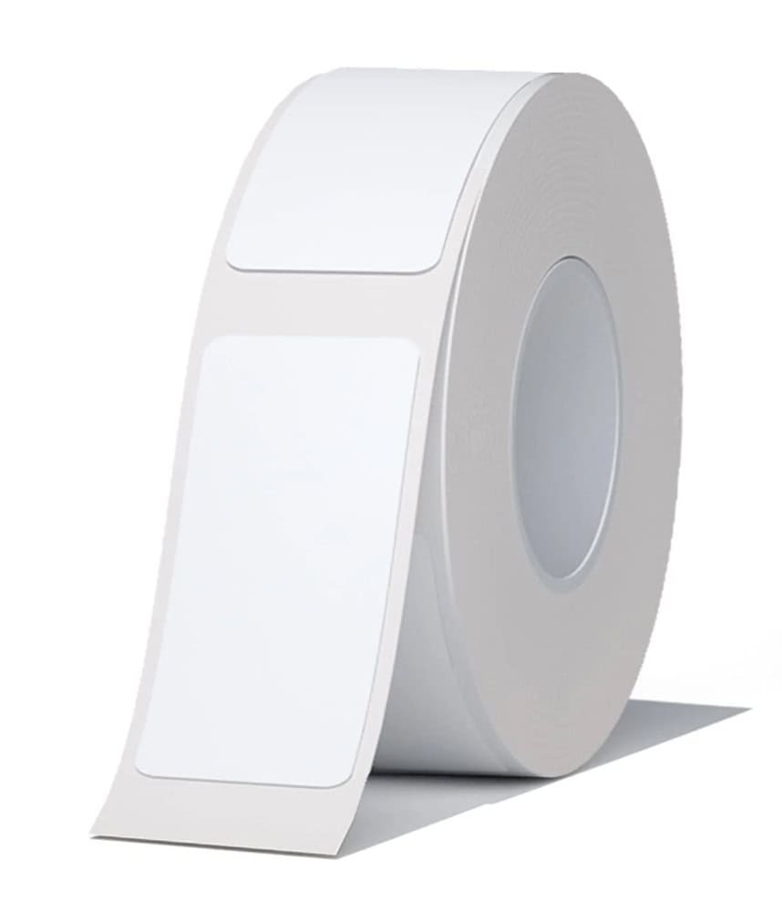 EW14X30-190-WH NIIMBOT ρολό θερμικών αυτοκόλλητων ετικετών EW14X30-190-WH, 14x30mm, 190 ετικέτες, λευκό - Image 1