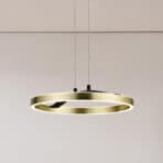 POWERTECH LED φωτιστικό οροφής HLL-0201, 29W, 4000K, Φ38x120cm, χρυσό/μαύρο - Image 2