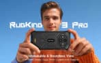 ULEFONE smartphone RugKing 3 Pro, 6.56", 8/128GB, 5700mAh, IP68/IP69K, μαύρο - Image 2