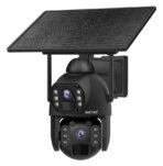 SECTEC smart ηλιακή κάμερα ST-536-6MAOV-4G-EU, dual lens, 3MP, 4G, SD, PTZ, IP66