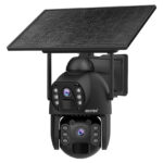 SECTEC smart ηλιακή κάμερα ST-536-6MAOV-4G-EU, dual lens, 3MP, 4G, SD, PTZ, IP66