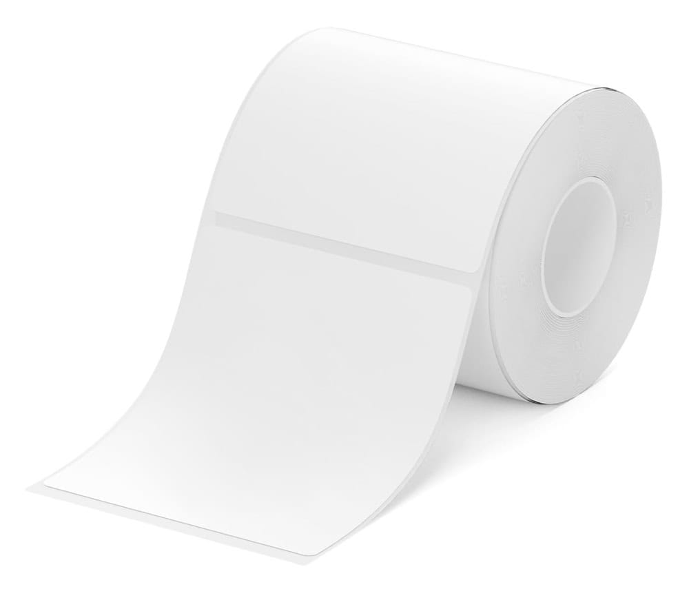 T60X70-110-WH NIIMBOT ρολό θερμικών αυτοκόλλητων ετικετών T60X70-110-WH, 60x70mm, 110 ετικέτες, λευκό - Image 1