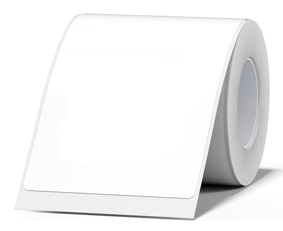 T60X80-95-WH NIIMBOT ρολό θερμικών αυτοκόλλητων ετικετών T60X80-95-WH, 60x80mm, 95 ετικέτες, λευκό - Image 1