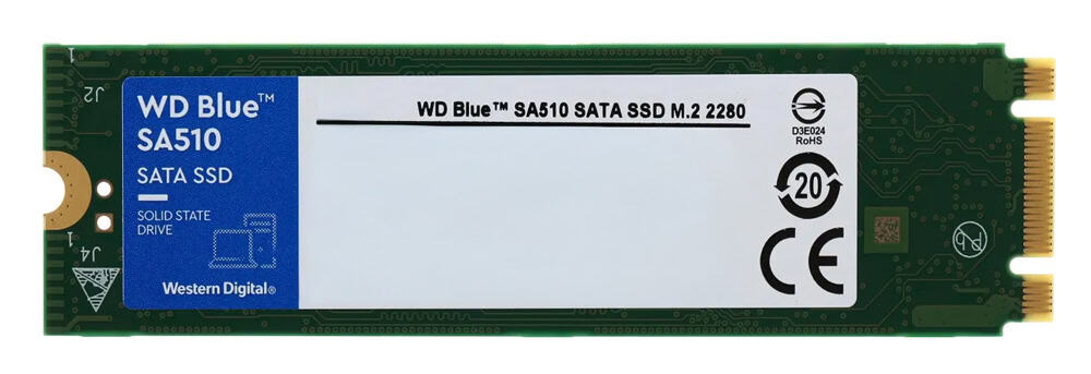 WDS500G3B0B-FR WD M.2 SATA III SSD Blue SA510, 500GB, 560/560MBps, FR - Image 1