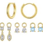 BAMOER σκουλαρίκια κρίκοι