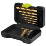 GOOBAY σετ τρυπάνια 77850 για μέταλλο, HSS, 1.5-10mm, κυλινδρικό, 15τμχ