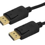 POWERTECH καλώδιο DisplayPort CAB-DP084, 4K/60Hz, 18 Gbps, 2m, μαύρο