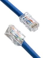 POWERTECH βύσμα RJ45 CAB-N447, ανοιχτού τύπου, Cat 6/6a UTP, διάφανο, 50τμχ - Image 2