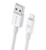 CELEBRAT καλώδιο Lightning σε USB CB-24L, 2.4A, 1.2m, λευκό