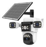 VSTARCAM smart ηλιακή κάμερα CB621SR, triple lens, 2MP, WiFi, SD, PTZ, IP66