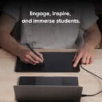 XP-PEN ταμπλέτα σχεδίασης με γραφίδα Deco 01 V3, 254x158.7mm, μαύρο - Image 2