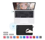 XP-PEN ταμπλέτα σχεδίασης με γραφίδα Deco Mini 7W, ασύρματη σύνδεση, 177.8x111.1mm, μαύρο - Image 2