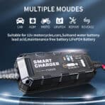 BYGD φορτιστής & συντηρητής μπαταρίας αυτοκινήτου F10000, 6V/2A 12V/10A - Image 2