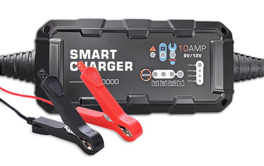 F10000 BYGD φορτιστής & συντηρητής μπαταρίας αυτοκινήτου F10000, 6V/2A 12V/10A - Image 1