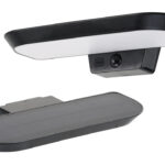 POWERTECH LED ηλιακό φωτιστικό PT-1516 με αισθητήρα κίνησης, 6W, 2000mAh, μαύρο