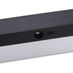 POWERTECH LED ηλιακό φωτιστικό PT-1521 με αισθητήρα κίνησης, 4W, 2000mAh, μαύρο