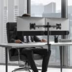 POWERTECH βάση γραφείου για 2x οθόνες PT-1552, 17-32", έως 10kg - Image 2