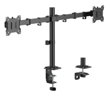 POWERTECH βάση γραφείου για 2x οθόνες PT-1552, 17-32", έως 10kg