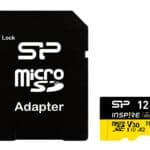 SILICON POWER κάρτα μνήμης microSDXC Inspire, 128GB, UHS-I U3 A1 V30