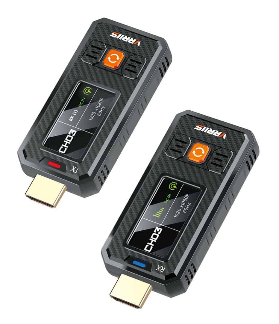 WL087MINI VRRIIS HDMI σύστημα ασύρματης μετάδοσης βίντεο WL087 Mini, 1080p, 2.4/5GHz, έως 350m - Image 1