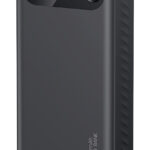 USAMS power bank CD251 με οθόνη, 3x θύρες εξόδου, 20000mAh, PD20W, μαύρο