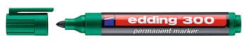 EDDING ανεξίτηλος μαρκαδόρος 300, 1.5-3mm, επαναγεμιζόμενος, πράσινος