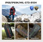 DOOGEE smartphone Blade 10 Energy, 6.56", 4/128GB, 6150mAh, IP68/IP69K/MIL-STD-810H, μαύρο - Image 2