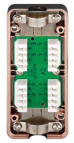 POWERTECH κυτίο σύνδεσης καλωδίων δικτύου NETW-0051, CAT 6/CAT 7, 600MHz, μαύρο - Image 2