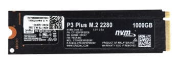 AZW M.2 2280 NVME P3 PLUS, NVME Gen4 x4, 1TB, Bulk