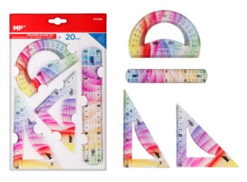 MP σετ πλαστικοί χάρακες