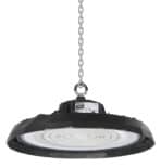 POWERTECH LED φωτιστικό καμπάνα PT-1531, 100W, 6500K, Φ30x11cm, IP65, μαύρο - Image 2
