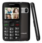 POWERTECH κινητό τηλέφωνο Sentry Eco V2, dual SIM, πλήκτρο SOS, μαύρο - Image 2