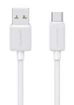USAMS καλώδιο USB-C σε USB US-SJ693, 3A, 480Mbps, 2m, λευκό