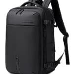 ARCTIC HUNTER τσάντα πλάτης B00866 με θήκη laptop 15.6", αεροστεγής θήκη, 35.5L/49.5L, μαύρη