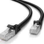 POWERTECH καλώδιο δικτύου CAB-N454, Cat 5e U/UTP, CCA, 100Hz, 1.5m, μαύρο