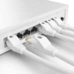 POWERTECH καλώδιο δικτύου CAB-N459, Cat 6 U/UTP, CCA, 250Hz, 1.5m, λευκό - Image 2