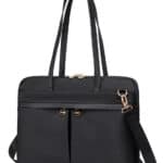 CHANTRIA γυναικεία τσάντα ώμου CB00773 για laptop 15.6", 4L, μαύρη