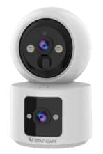 VSTARCAM smart κάμερα CB90DR, 2MP, dual lens, WiFi, PTZ, SD, 5200mAh backup battery