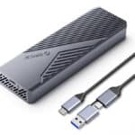 ORICO θήκη για M.2 NVME SSD CNM2-G20, 20Gbps, γκρι