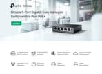 TP-LINK easy managed switch ES205GP, 5x Gigabit θύρες, PoE+, V1.0 - Image 2