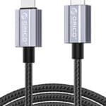 ORICO καλώδιο Lightning σε USB-C GQA29, 29W, 480Mbps, 1m, μαύρο